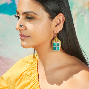Hanging Paradise Day Earrings - Anisha Parmar London