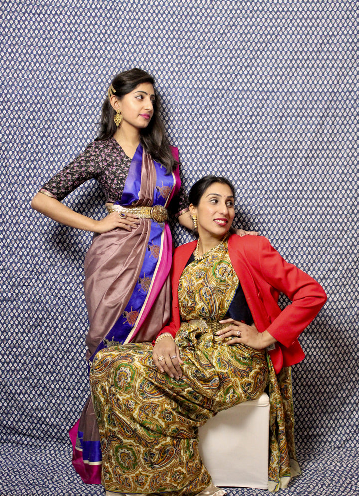 Ani & Shi : Trailblazers of Heritage Style. New collaboration with House of Bilimoria