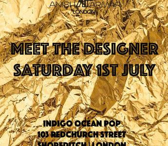 Meet the designer | Saturday 1st July  | Shoreditch | London