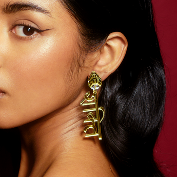 Shakti drop earrings - Anisha Parmar Studio