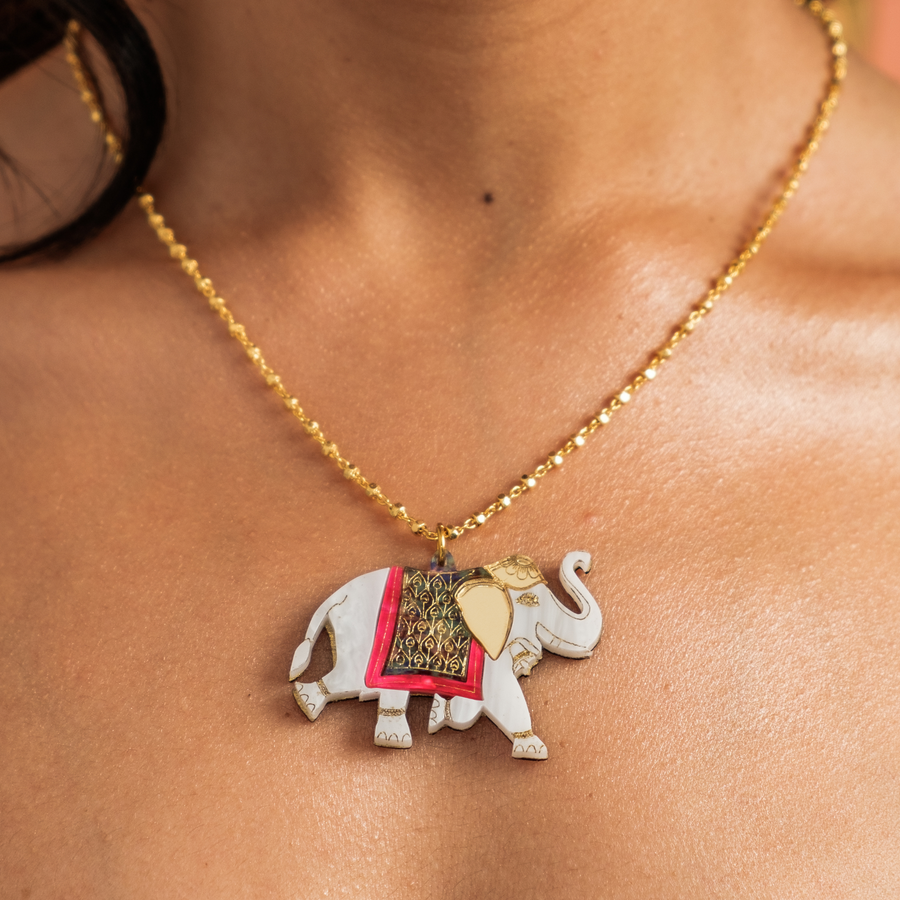 Haathi Necklace - Anisha Parmar London