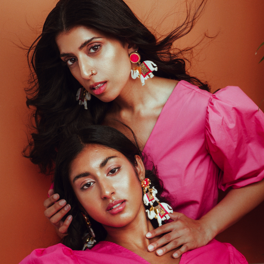 Layered Haathis - Anisha Parmar London