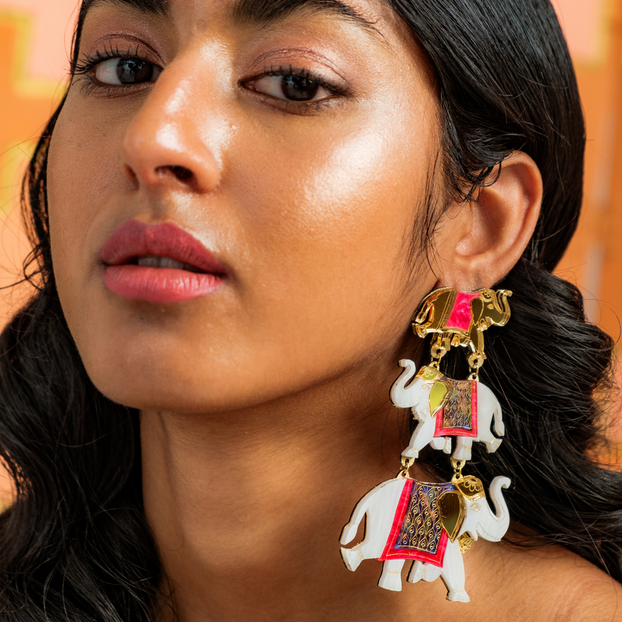 Layered Haathis - Anisha Parmar London