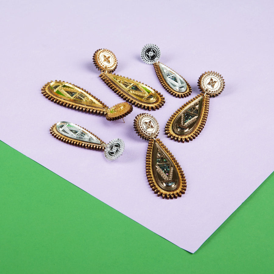 Maharani Earrings - Anisha Parmar London