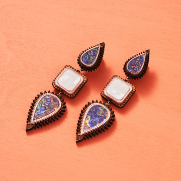 Sita Statement Earrings - Anisha Parmar London