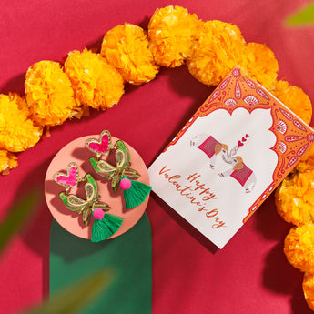 Limited Edition Love Popat Earrings - Anisha Parmar London