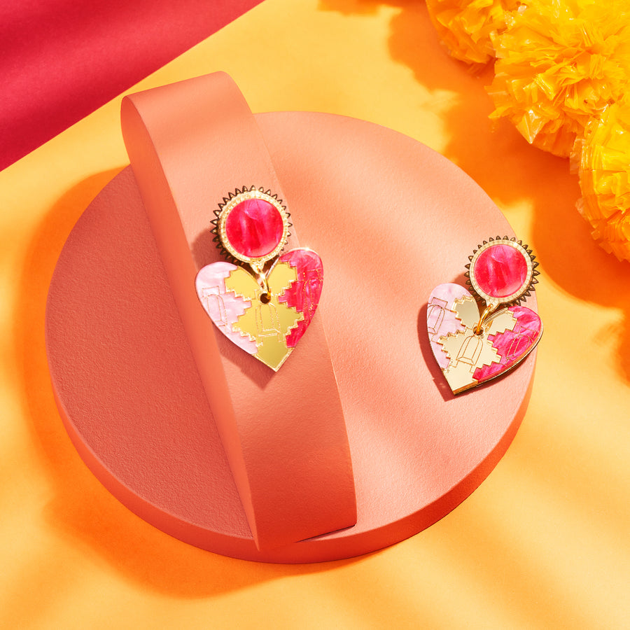 Limited Edition Baori Love Earrings - Anisha Parmar London
