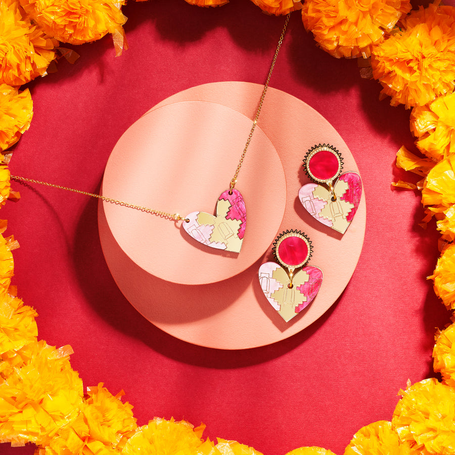 Limited Edition Baori Love Earrings - Anisha Parmar London