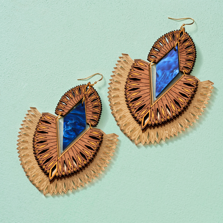 Karma Earrings - Anisha Parmar London