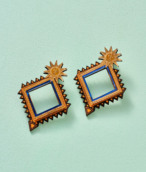 Mini Sun Hoops - Anisha Parmar London