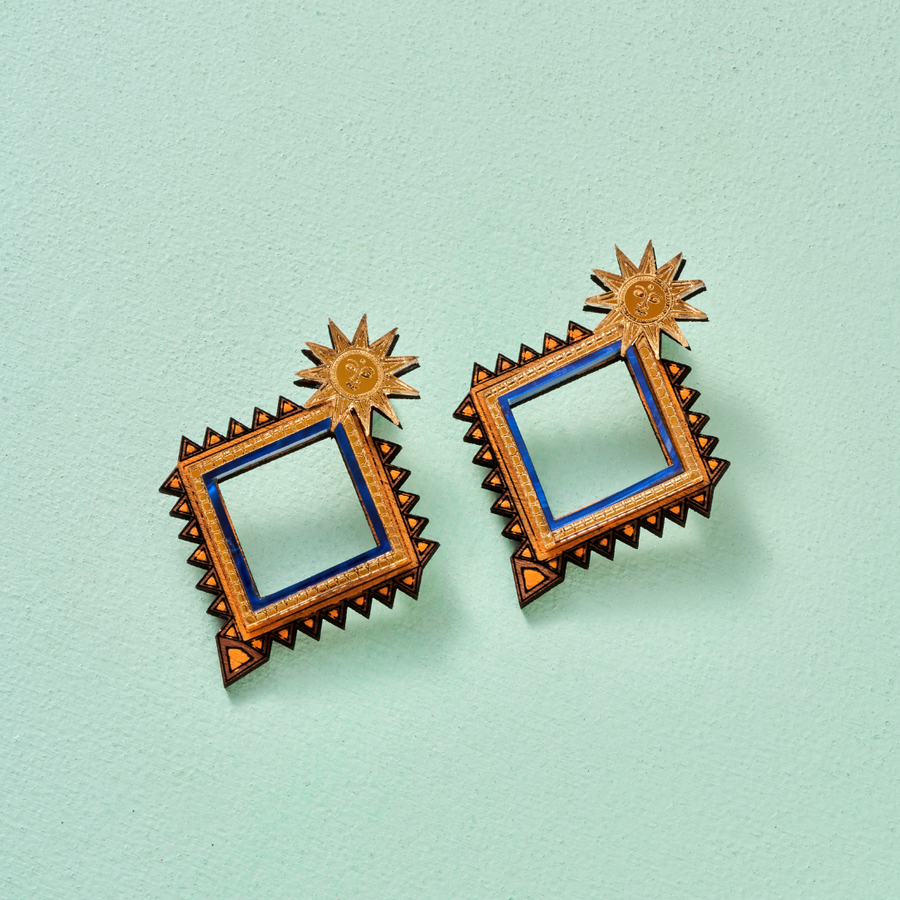Mini Sun Hoops - Anisha Parmar London