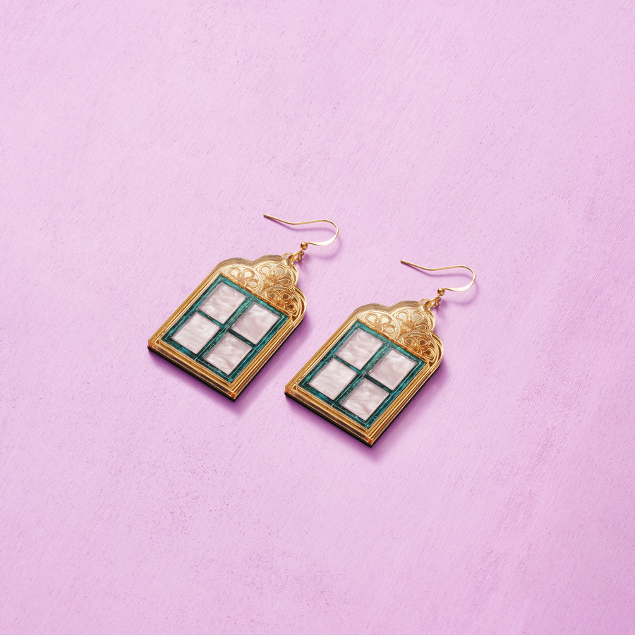 Hanging Paradise Day Earrings - Anisha Parmar London