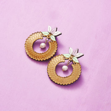Mogra Hoops - Anisha Parmar London
