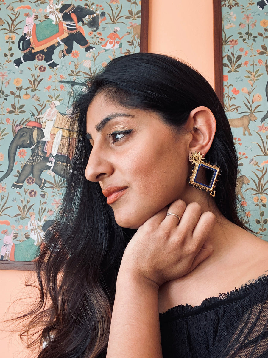 Mini Sun Hoops - Anisha Parmar London