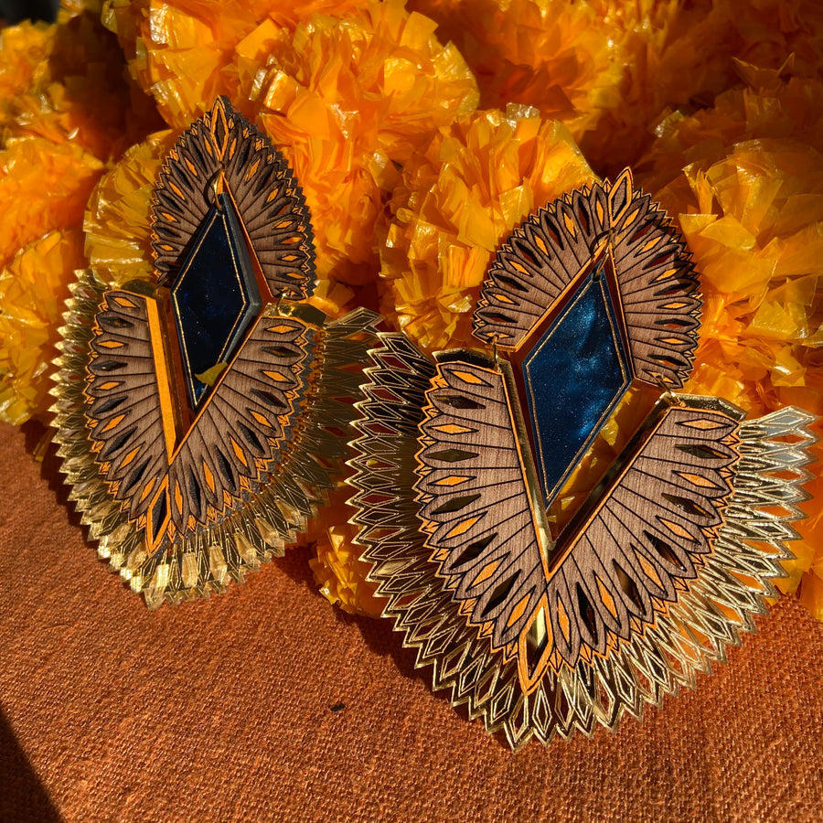 Karma Earrings - Anisha Parmar London