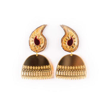Jhumka Earrings - Anisha Parmar London