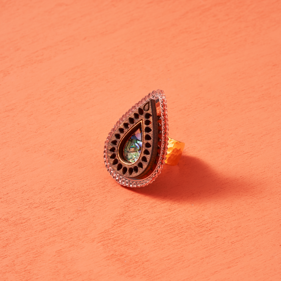 Anisha-Parmar-London-GOLD-MULTI-LAYER-PANI-DROP-RING-Front-Full-Size