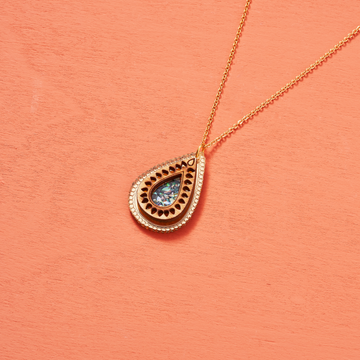 Layered Pani Drop Necklace - Anisha Parmar London