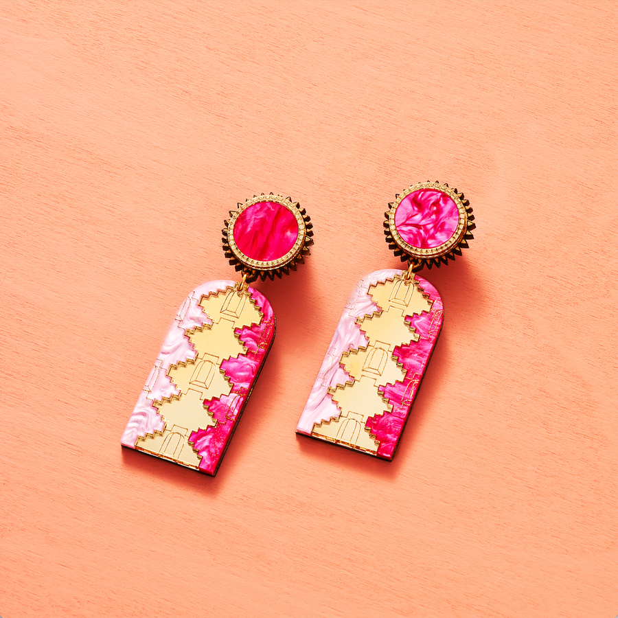 Baori Drop Earrings Anisha Parmar London