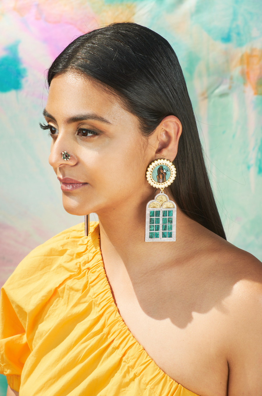 Paradise Statement Earrings - Anisha Parmar London