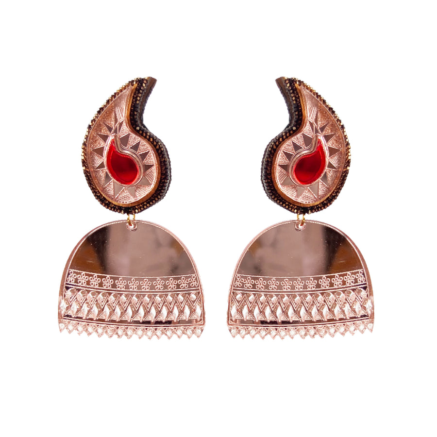 Jhumka Earrings - Anisha Parmar London