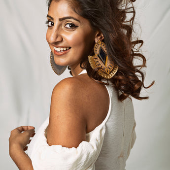 Karma Earrings - Anisha Parmar London