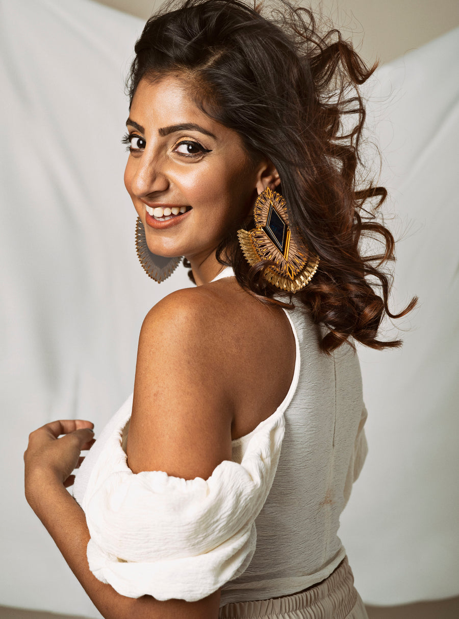 Karma Earrings - Anisha Parmar London